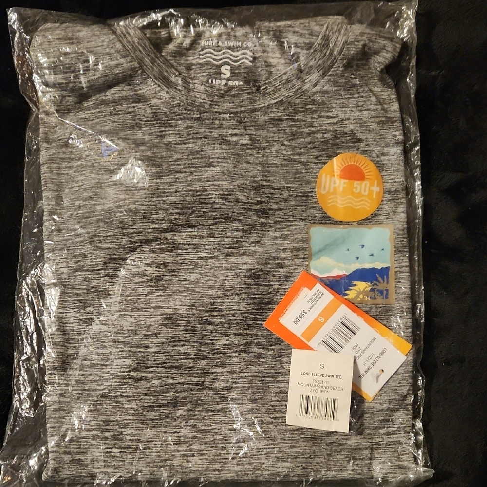 Gray Long Sleeve Tee by